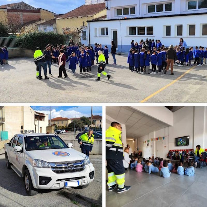 La sicurezza inizia a scuola: esercitazioni anti-sisma e cultura di Protezione Civile a San Benedetto dei Marsi